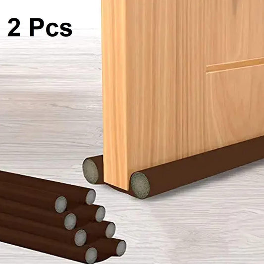 Door Protector- Door Protector Sound-Proof Reduce Noise Waterproof - Brown (Pack Of 2)