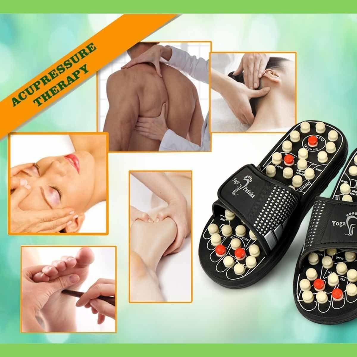 Acupressure and Magnetic therapy Paduka For Men and Women