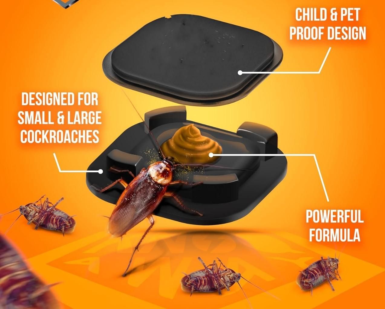 Anti Cockroach Station  (Pack of 6 Baits)